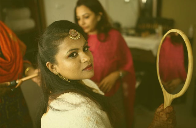 Bridal Make up at Milan Beauty Care, Perambra, Calicut