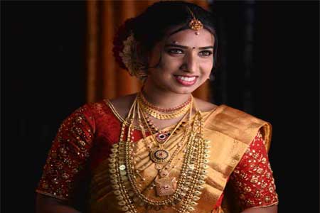 Milan Beauty Care, Kerala Traditional Wedding Makeup