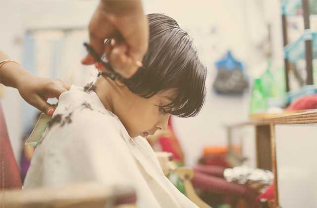Hair cuts service at Milan Beauty Care, Perambra, Calicut