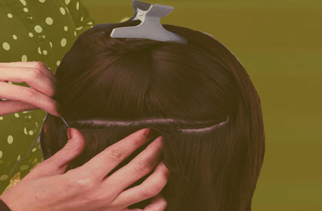 Permanent Hair extension, weaving, Natural Hair